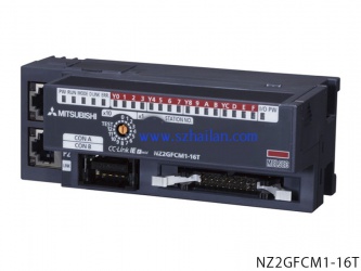 NZ2GFCM1-16D |16點(diǎn) DC24V（漏型）輸入，遠(yuǎn)程模塊、MIL連接器、1線式